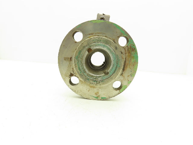 Jamesbury 5150 31 3600 TT 2" Stainless Ball Valve 316SS Flange 150psi