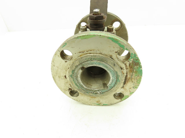 Jamesbury 5150 31 3600 TT 2" Stainless Ball Valve 316SS Flange 150psi