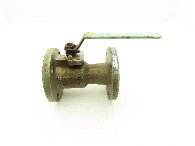 Jamesbury 5150 31 3600 TT 2" Stainless Ball Valve 316SS Flange 150psi