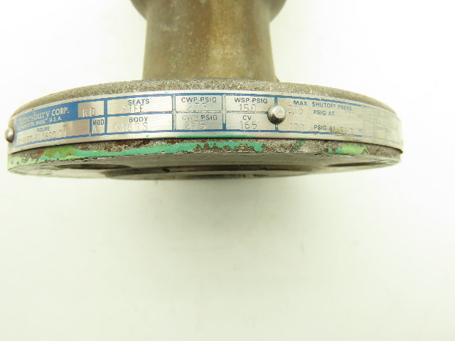 Jamesbury 5150 31 3600 TT 2" Stainless Ball Valve 316SS Flange 150psi