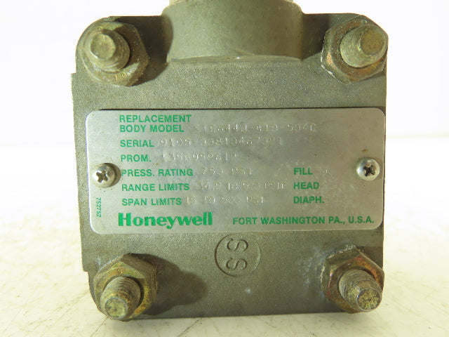 Honeywell ST3000 Smart Pressure Transmitter 11-42VDC 0-80PSI 1/2"NPT