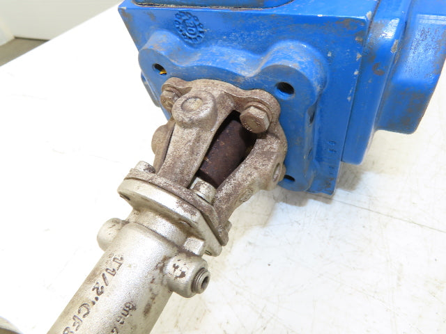 Compact II C30 SR-2C 1/4 Turn Ball Valve Actuator 1-1/2" SS ANSI 150 W/ Switch