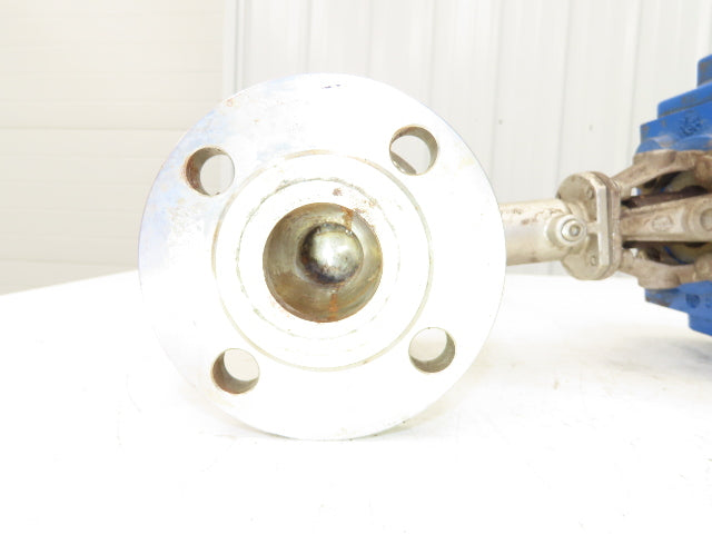 Compact II C30 SR-2C 1/4 Turn Ball Valve Actuator 1-1/2" SS ANSI 150 W/ Switch