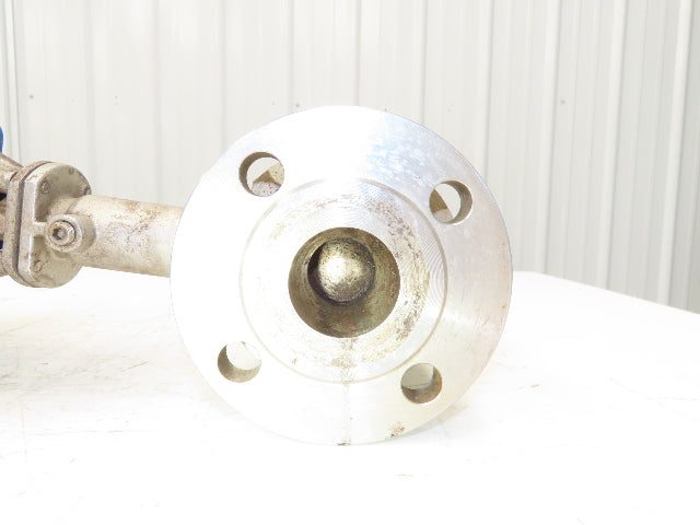 Compact II C30 SR-2C 1/4 Turn Ball Valve Actuator 1-1/2" SS ANSI 150 W/ Switch