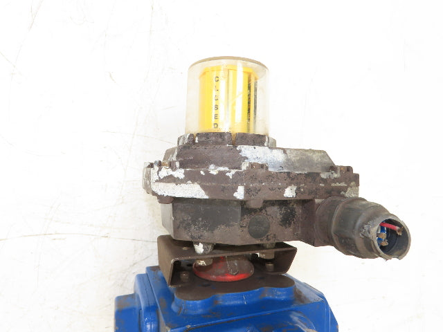 Compact II C30 SR-2C 1/4 Turn Ball Valve Actuator 1-1/2" SS ANSI 150 W/ Switch
