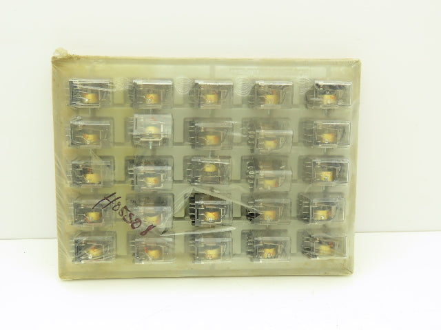 Potter & Brumfield KU-4489 Pilot Cube Relay 24V Coil 3A 150VDC Lot of 25