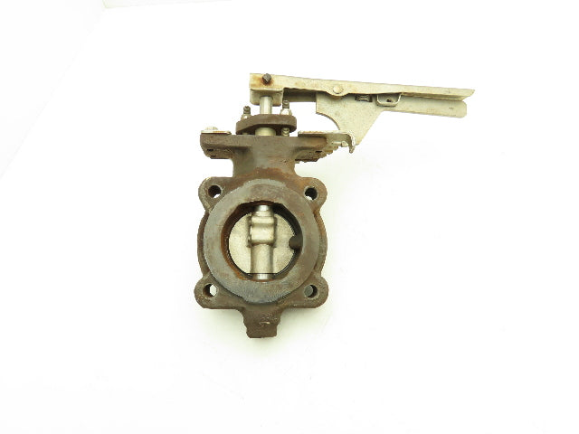 Jamesbury 815L112236XZ Stainless 3" Wafer Sphere Butterfly Valve 285PSI