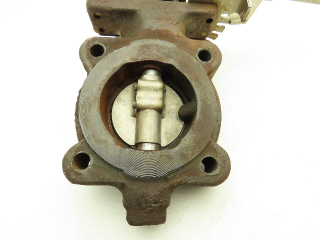 Jamesbury 815L112236XZ Stainless 3" Wafer Sphere Butterfly Valve 285PSI