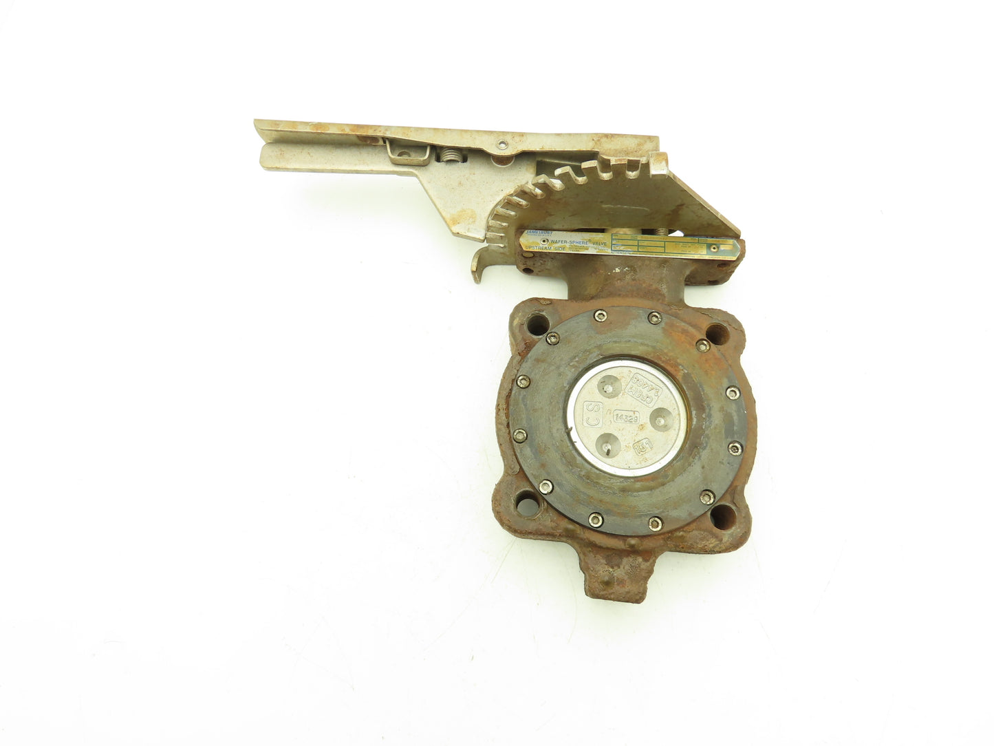 Jamesbury 815L112236XZ Stainless 3" Wafer Sphere Butterfly Valve 285PSI