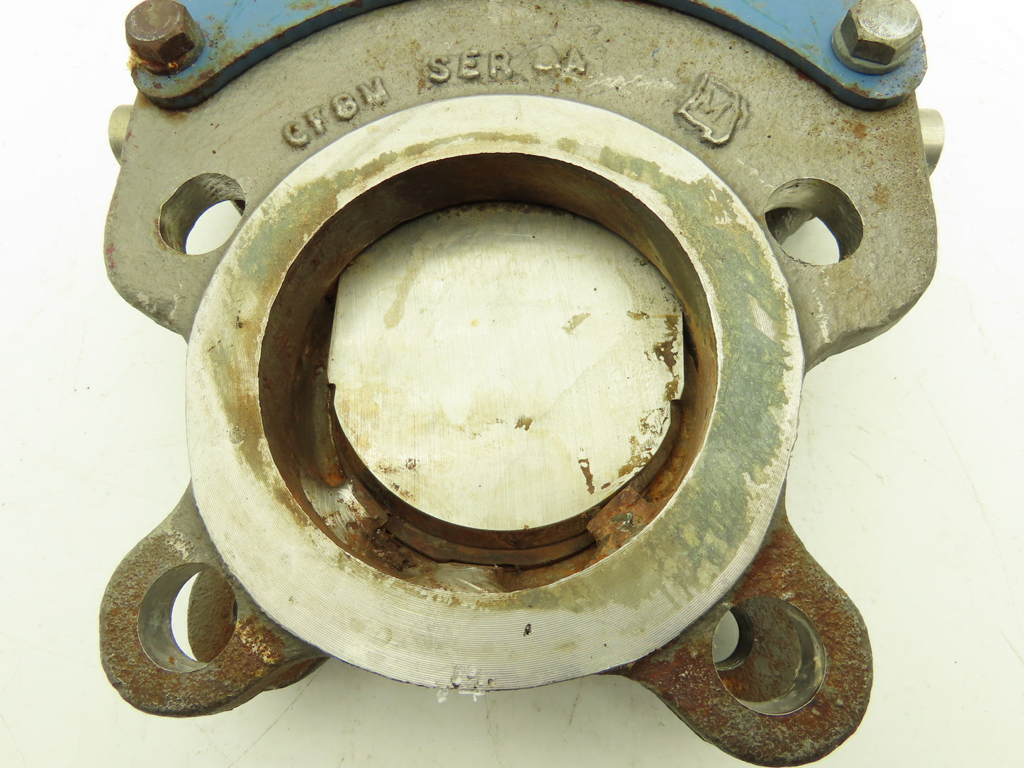 DeZurik Fig. KLS 3" Stainless Knife Gate Valve Lug Style Rising Stem Metal Seat