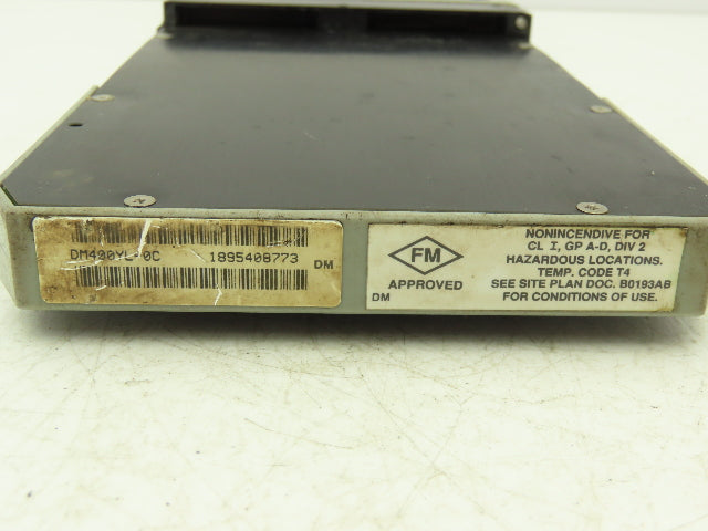 Foxboro DM400YL FBM 10 Input Output Module 120VAC Rev 0C I/O Series I/A