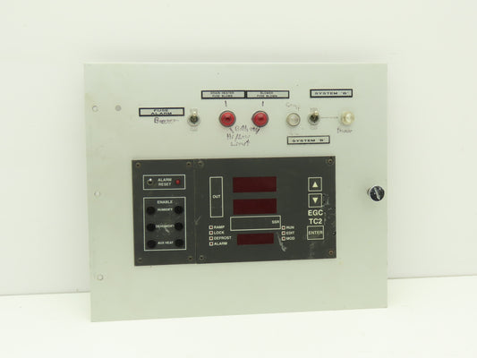 Environmental Growth Chambers G Series HMI Control Panel With Digital Display