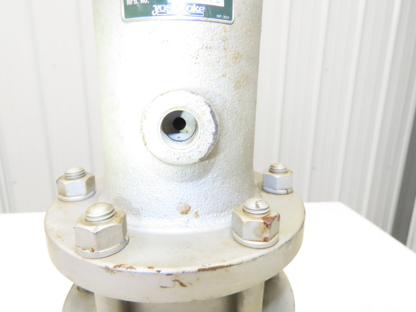 Yoshitake GD-7R Primary Pressure Regulating Valve Size 32 Flange 1.6kgf