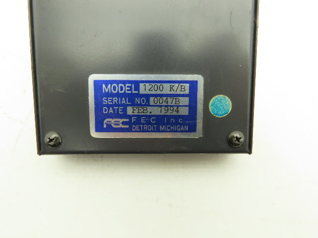 FEC AFC1200 K/B Keypad For Nutrunner Machine