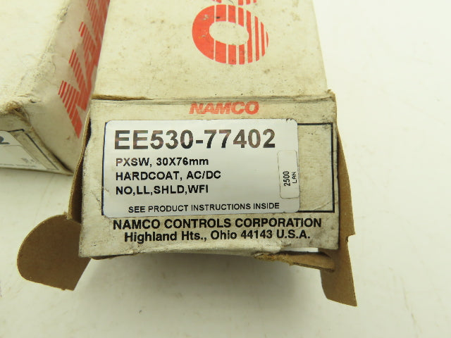 Namco EE530-77402 Inductive Proximity Switch Sensor 20-230v AC/DC Lot of 5