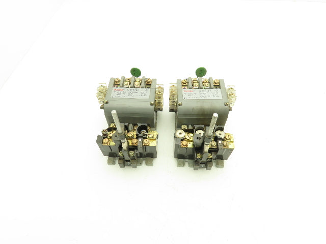 Furnas 14DP32AF NEMA Size 1 Motor Starter 27A 575VAC 10Hp Lot of 2