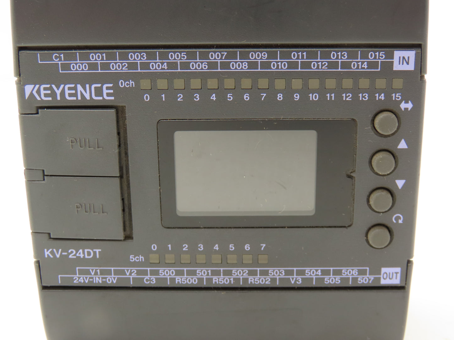Keyence KV-24DT PLC 24-Point Programmable Controller Module