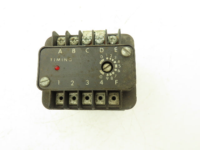 Kanson Electronics 1013-1-D-1-B Solid State Timer 0.6-1 Seconds On-Delay
