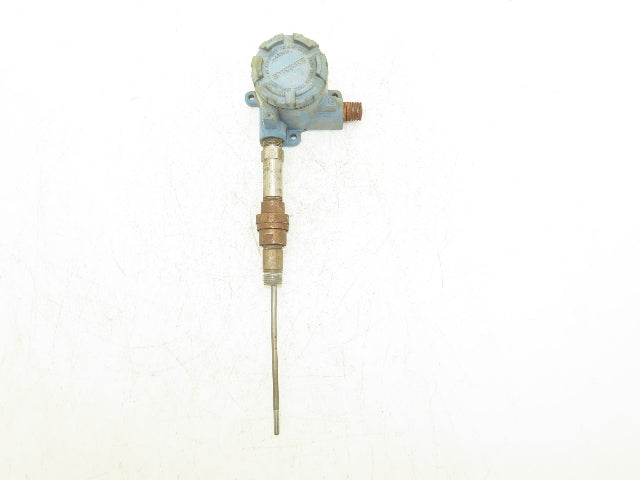 Rosemount 644HAE5J6F6XA Thermocouple Temperature Sensor 6" Probe 1/2" NPT