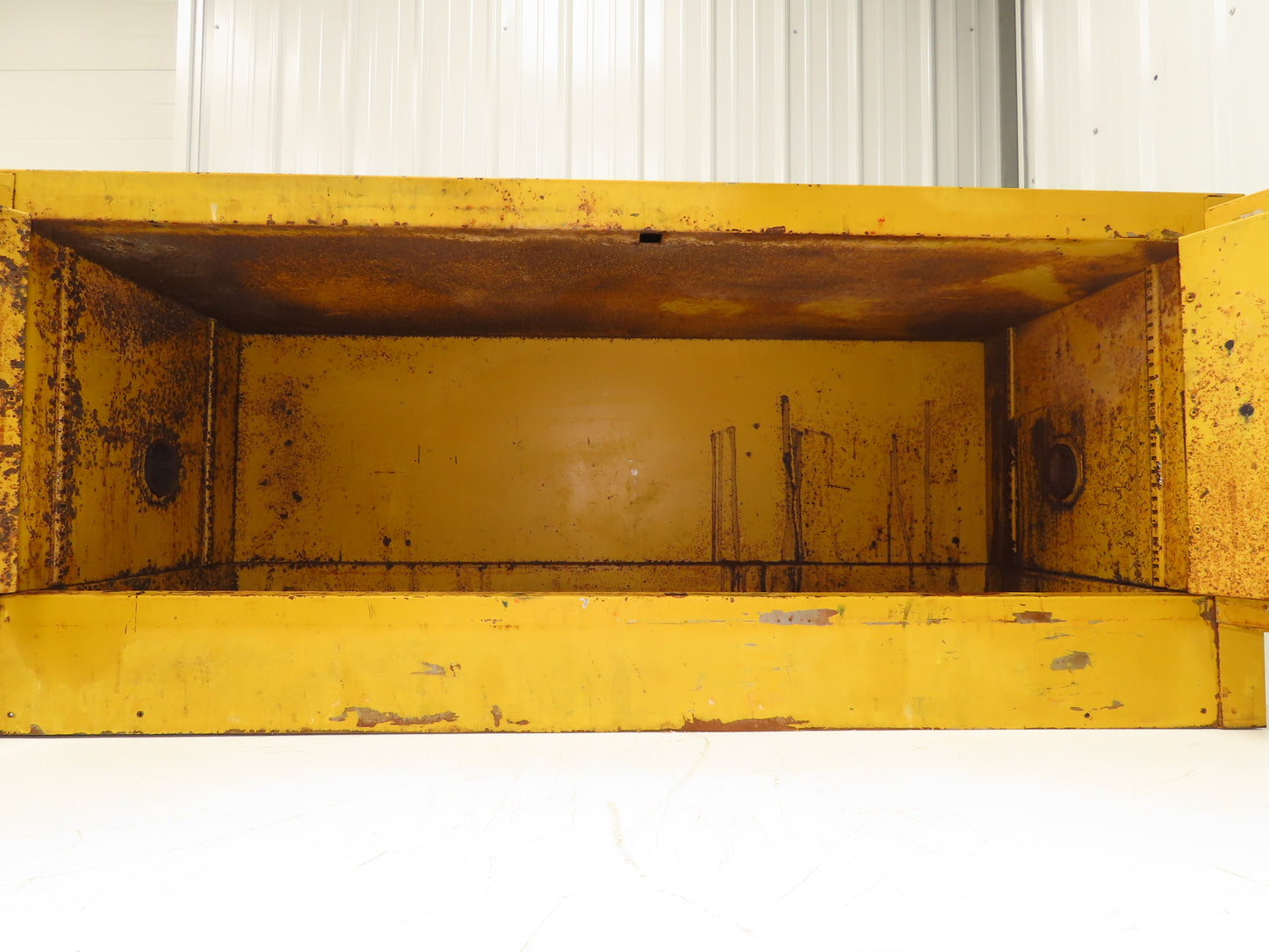 Justrite 25801 Yellow Flammable Safety Cabinet 12-1/2 Gallon Liquid Piggyback