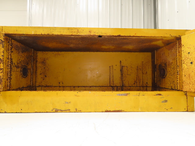 Justrite 25801 Yellow Flammable Safety Cabinet 12-1/2 Gallon Liquid Piggyback