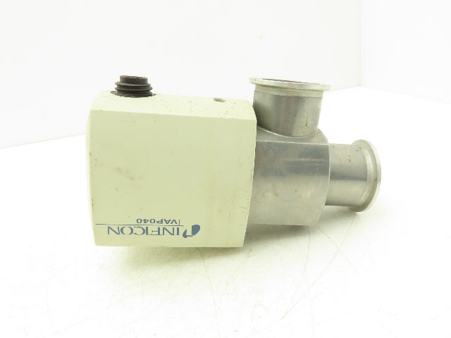 Inficon VAP040-A High Vacuum Valve Right Angle Solenoid 115V 1-1/2"