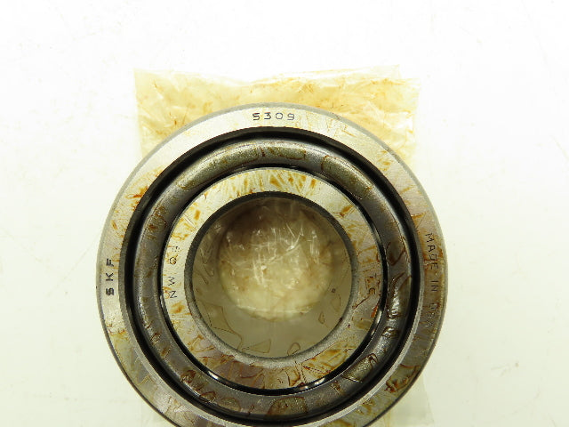 SKF 5309-H Double Row Ball Bearing 45mm ID 100mm OD 39.7mm W
