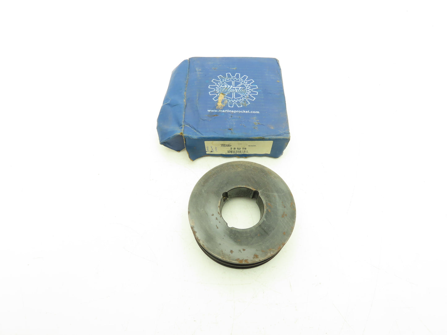 Martin 2B52TB 2-Groove Pulley Sheave A,B V-Belt 1610 QD Bushing