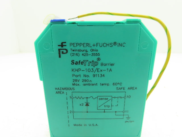 Pepperl+Fuchs KHP-103/Ex-1A SafeTrip Barrier Safety Switch