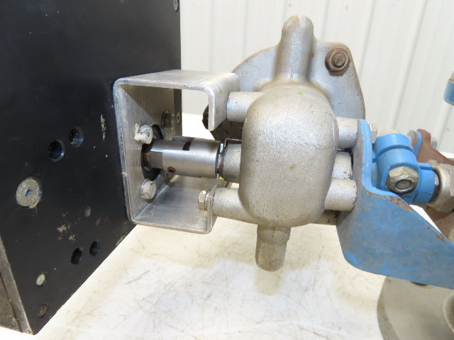 Jamesbury 2" 5150 316SS Ball Valve Flanged w/Pneumatic Actuator & Positioner