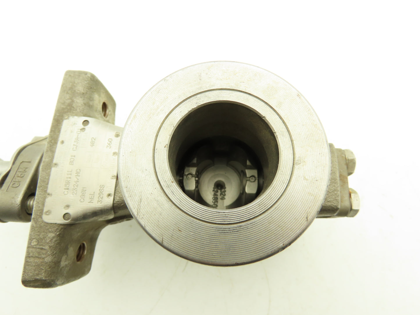 Jamesbury C15R11L B01 CJJA-01 1" Segmented Ball Valve CG8M Stainless