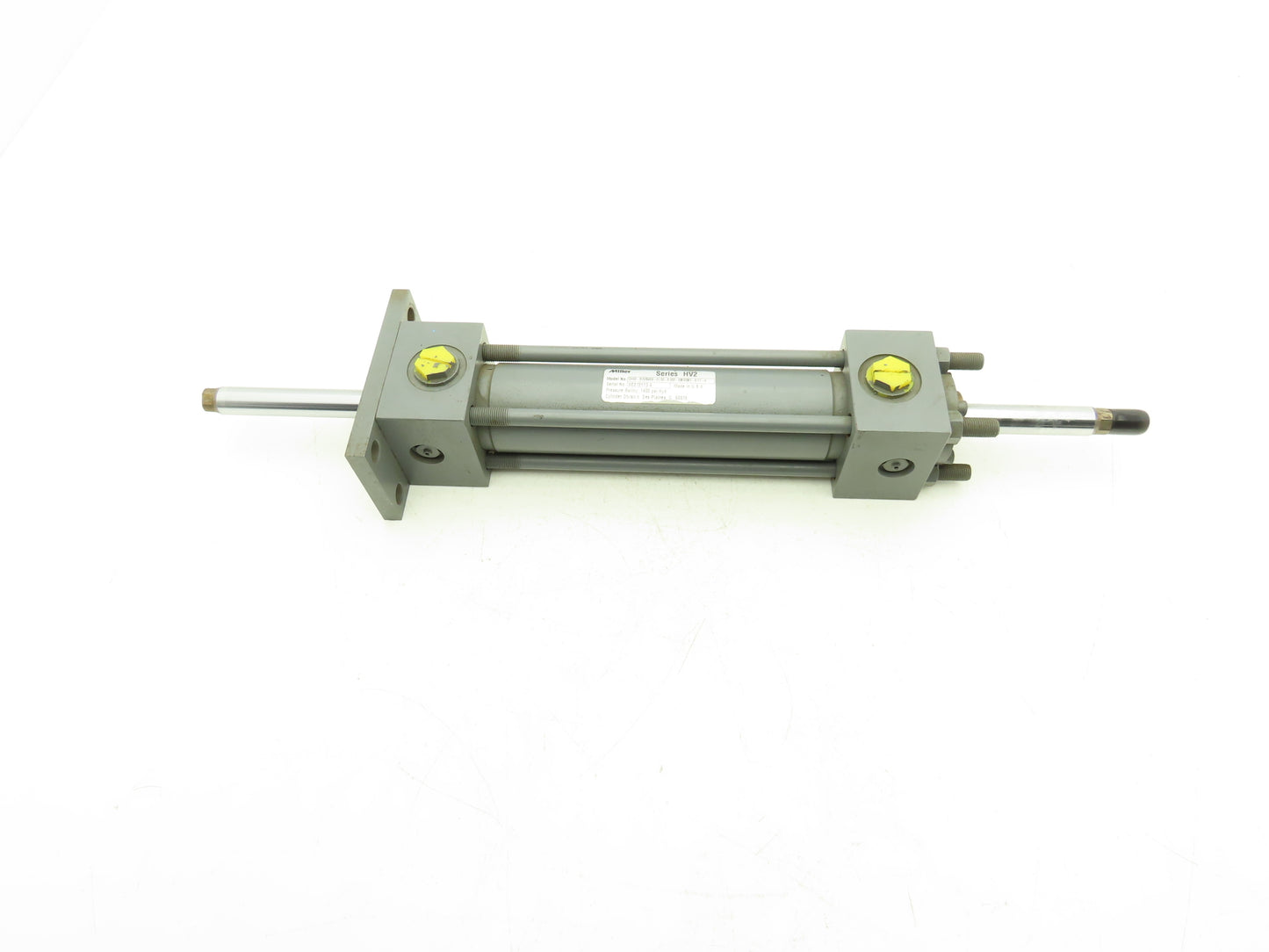 Miller DHV2-6153B46B-01.50 Double Rod Hydraulic Cylinder 1.5" Bore 6" Stroke