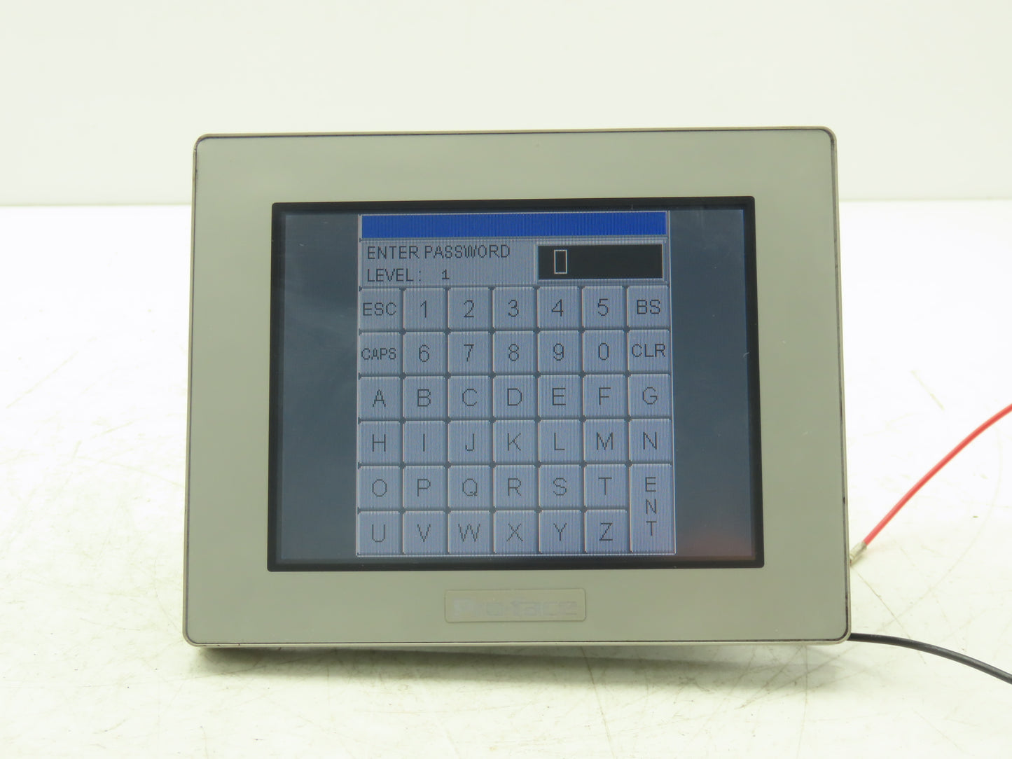 Pro-face PFXGM4301TAD HMI Color Touch Screen Panel Cracked Plastic Read Desc.