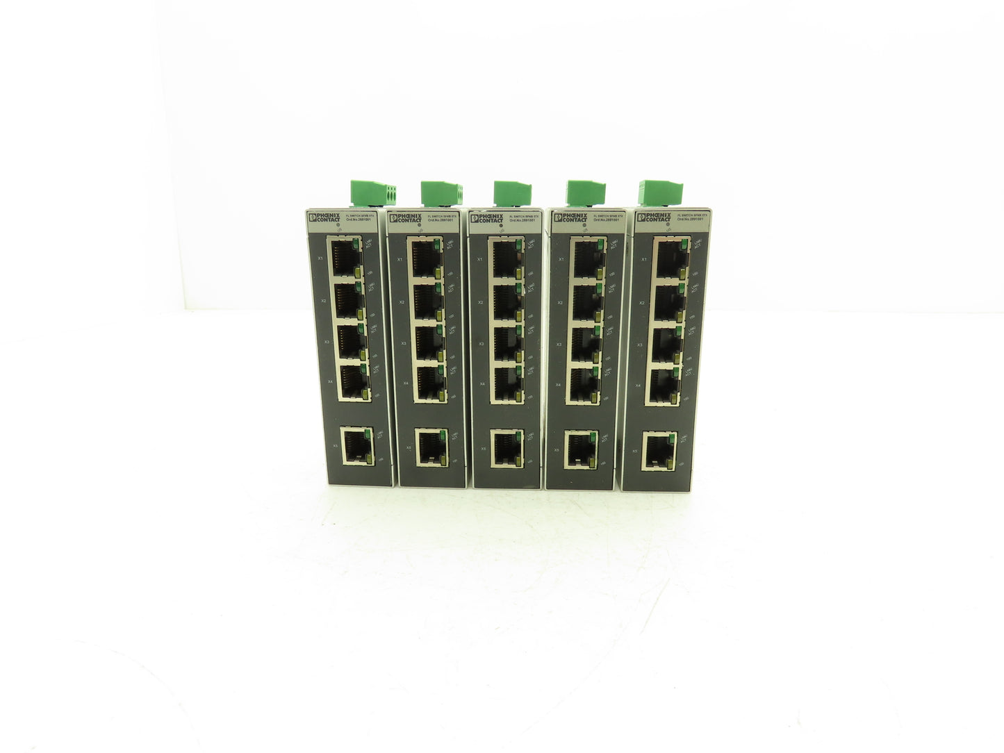 Phoenix Contact 2891001 5-Port Industrial Unmanaged Ethernet Switch Lot of 5