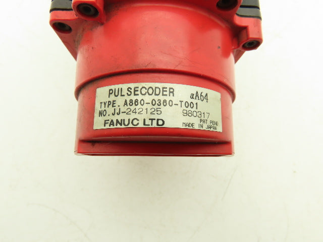 Fanuc A06B-0371-B175 AC Servo Motor .3kW 90v 3Ph 3000RPM Encoder A860-0360-T001