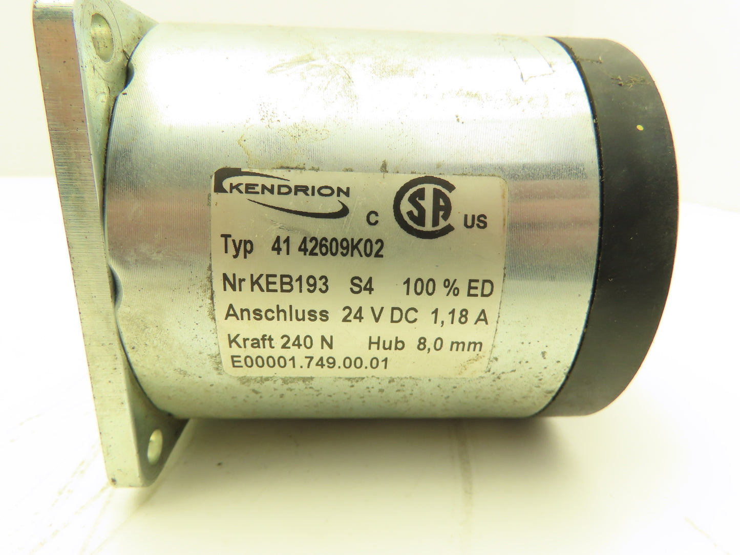 Kendrion 41 42609K02 Solenoid Switch Actuator 24VDC Lot of 2