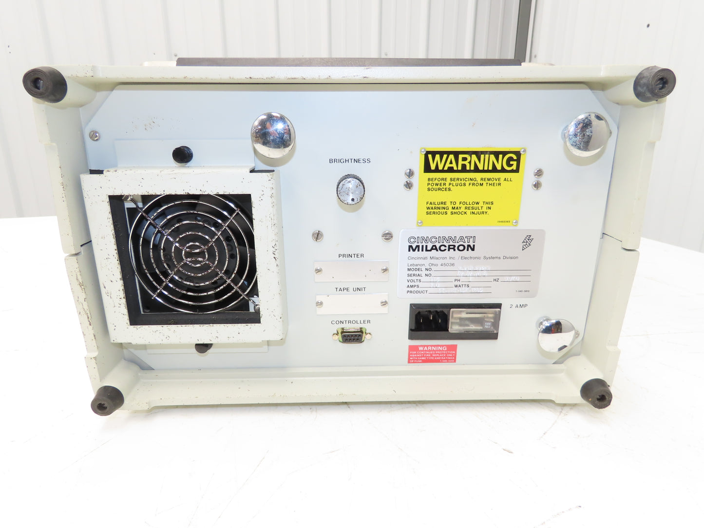 Cincinnati Milacron 3-738-2725A CMC Randtronics Programing Computer Vintage