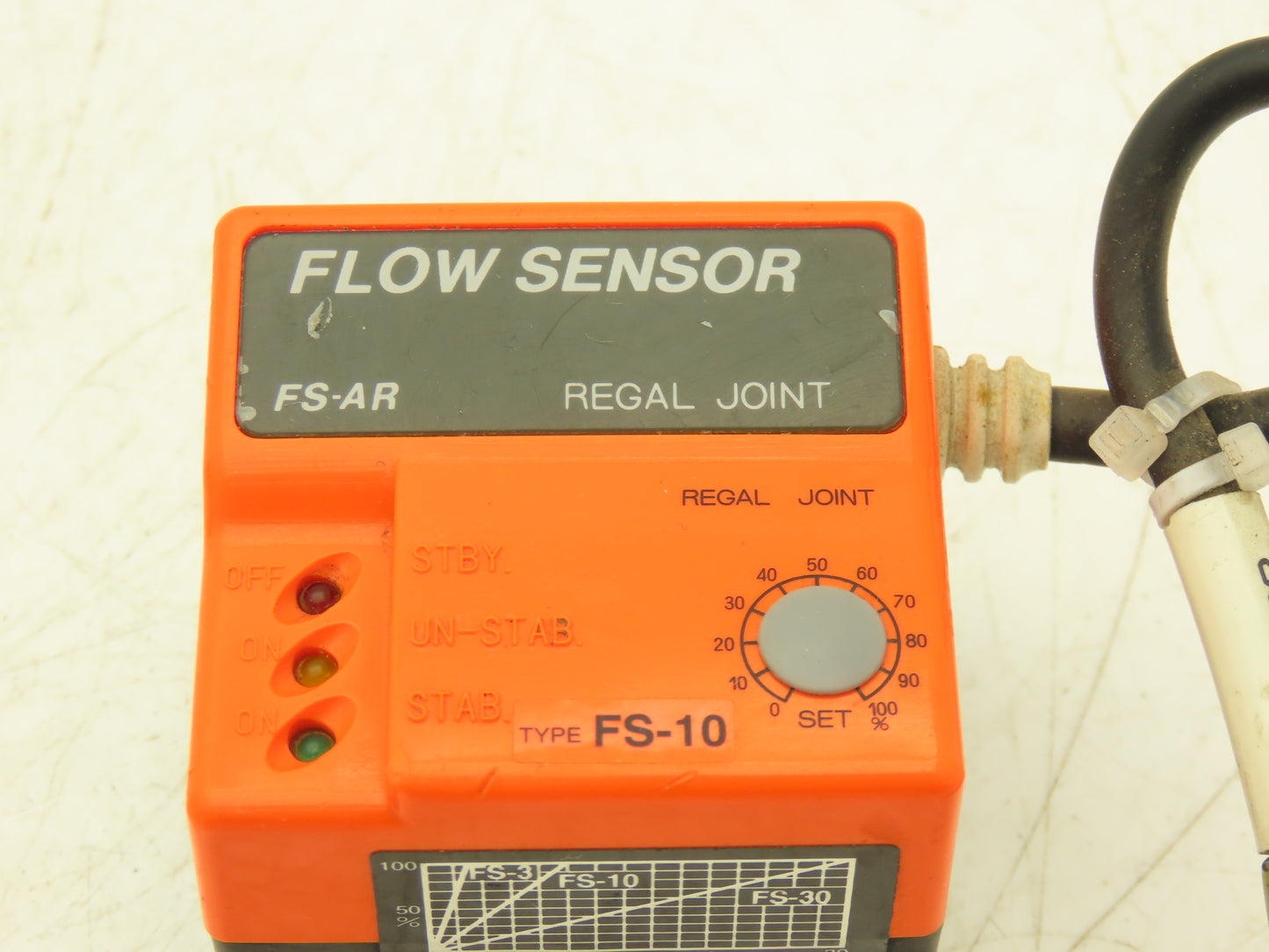 Regal Joint FS-10 Flow Meter Sensor 24VDC Type FS-10AR