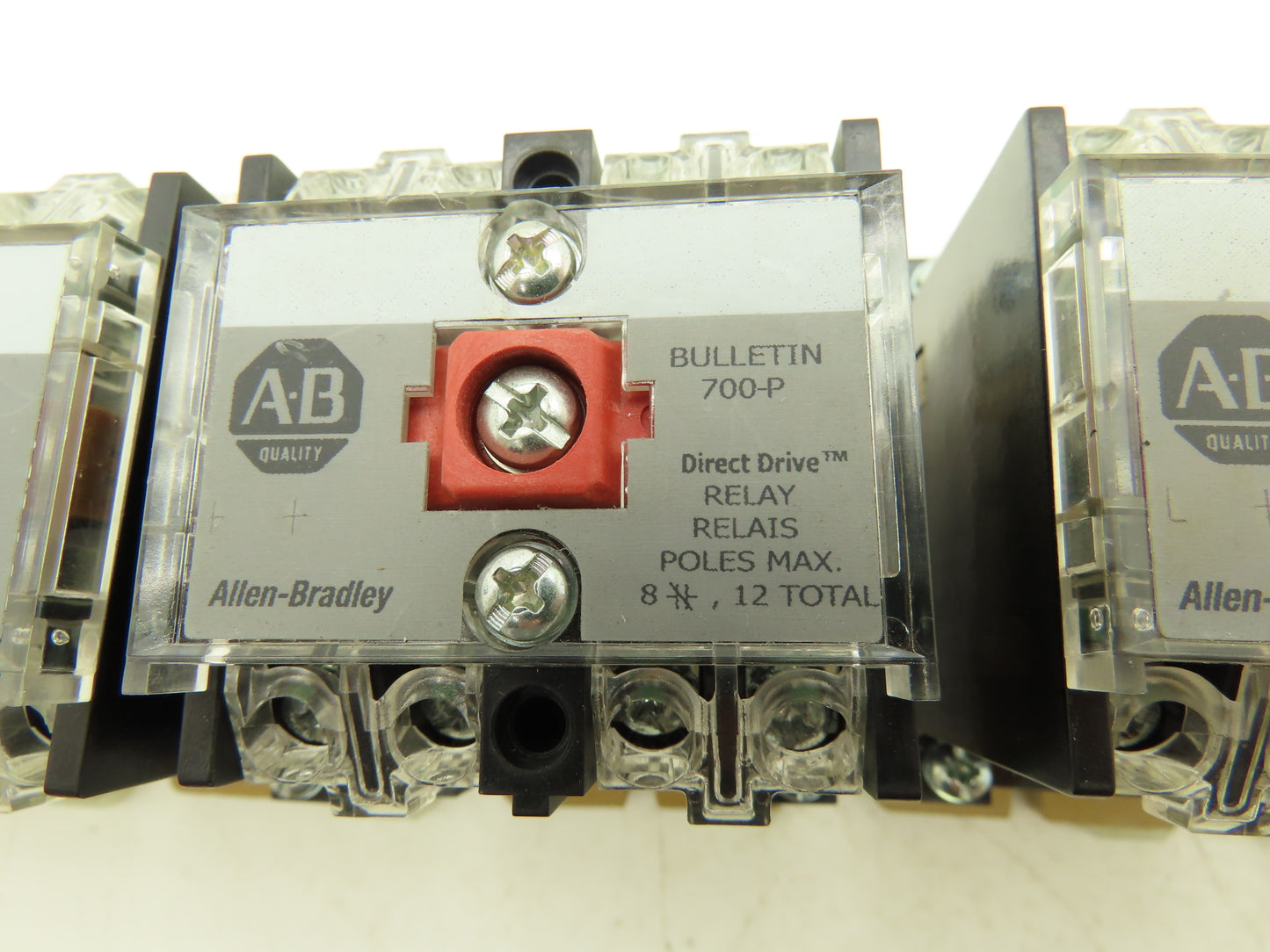 Allen Bradley 700-P400A1 AC Control Relay 120V Coil 10A 120VAC Series E Lot Of 5