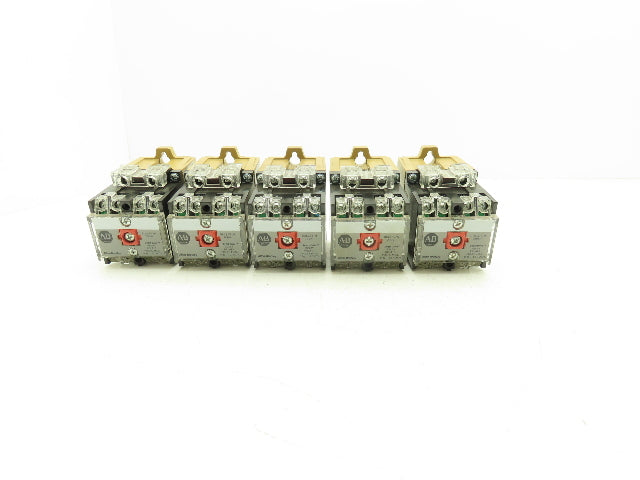 Allen Bradley 700-P400A1 AC Control Relay 120V Coil 10A 120VAC Series E Lot Of 5