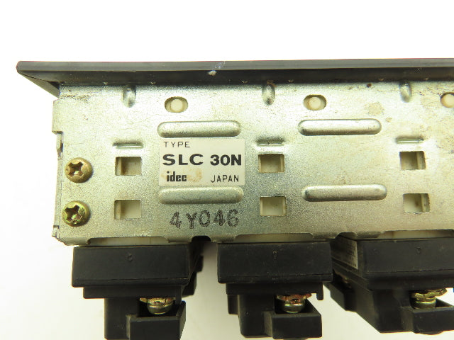 IDEC SLC30N Annuncaiator Lighted Control Panel 9 Panel 24V
