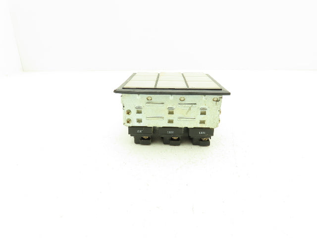 IDEC SLC30N Annuncaiator Lighted Control Panel 9 Panel 24V