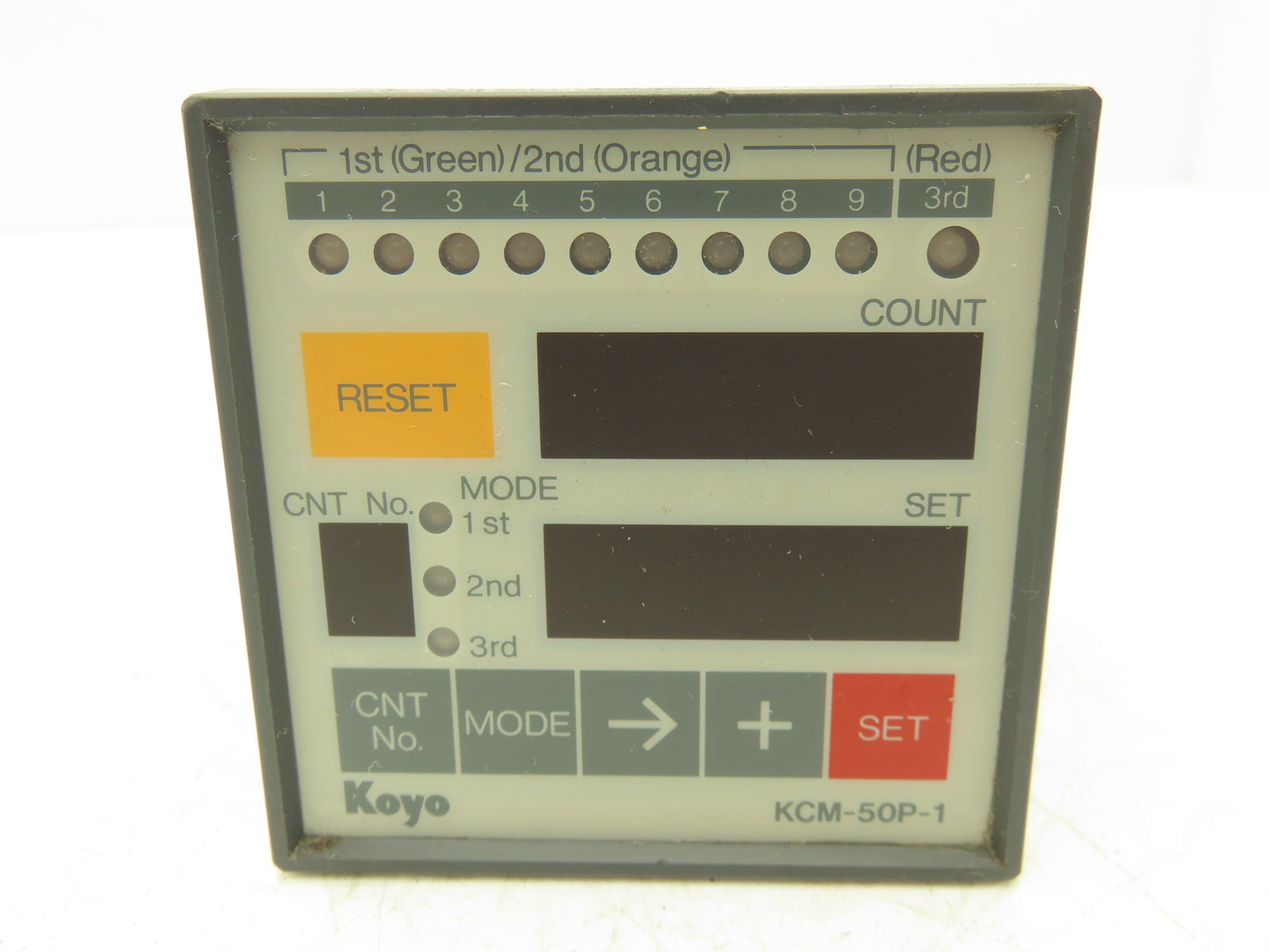 Koyo Electronics KCM-50P-1 Digital Timer Counter LCD Display