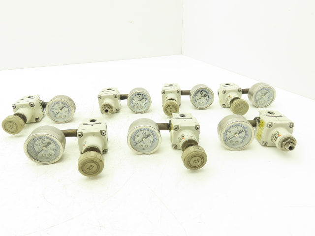 SMC IR1010-N01 IR1010-N01 Precision Pressure Regulator 1/8" NPT 150 PSI Lot of 7