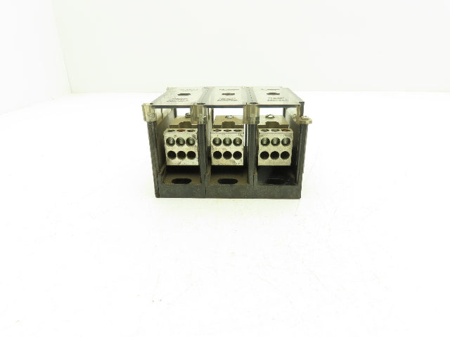 Ferraz Shawmut 66563 Power Distribution Block PDB 600V 3 Pole 2/0-14awg