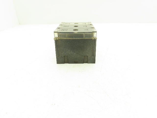 Ferraz Shawmut 66563 Power Distribution Block PDB 600V 3 Pole 2/0-14awg