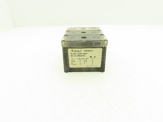 Ferraz Shawmut 66563 Power Distribution Block PDB 600V 3 Pole 2/0-14awg