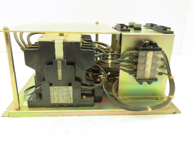 Yaskawa Electric JZRCR-XPU10C Contactor Motor Starter Assembly 25kW 3PH 660V