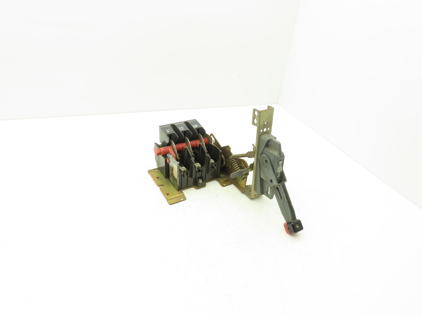 Square D HU-60-SV 3-Pole Disconnect Switch 60A 600V Non-Fused w/Handle