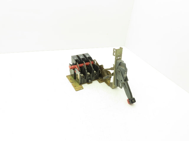 Square D HU-60-SV 3-Pole Disconnect Switch 60A 600V Non-Fused w/Handle